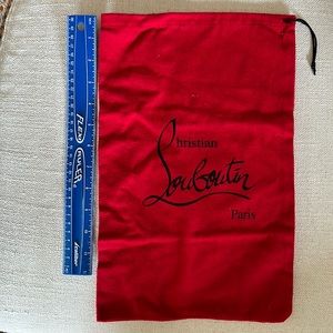 Authentic Christian Louboutin Shoe Bag